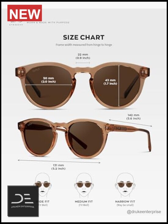 Round Polarized Sunglasses with UV400 Protection for Driving main image 4